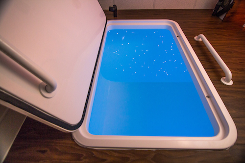 Summer Sky float tank