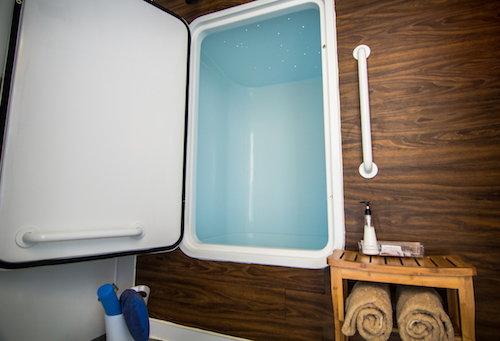Summer Sky float tank