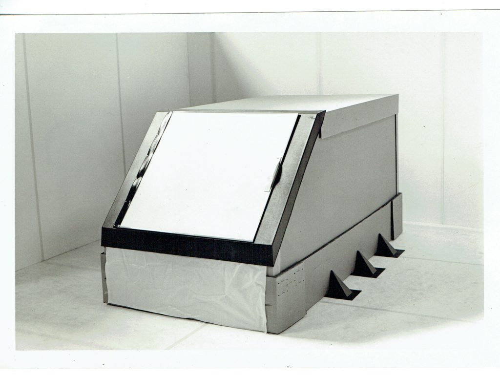 An image of the first float tank in production, from Samadhi. 